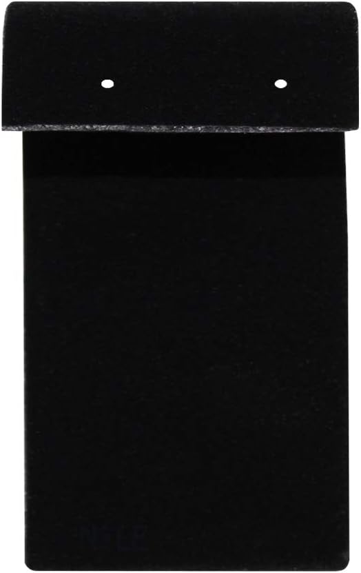 MOOCA 6pcs Earring Stand Displays Jewelry Display Stands, Black Velvet