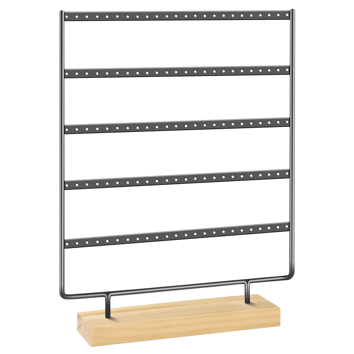 Earring Holder Organizer,Earring Display Holder Stand for Hanging Earrings,Earring Tree(120 Holes,5 Layers)