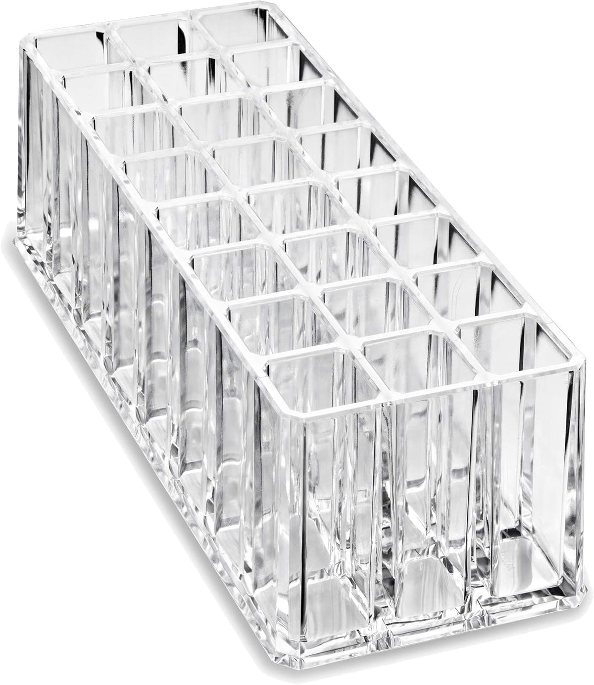 byAlegory Acrylic Lip Gloss Makeup Organizer | 24 Spaces