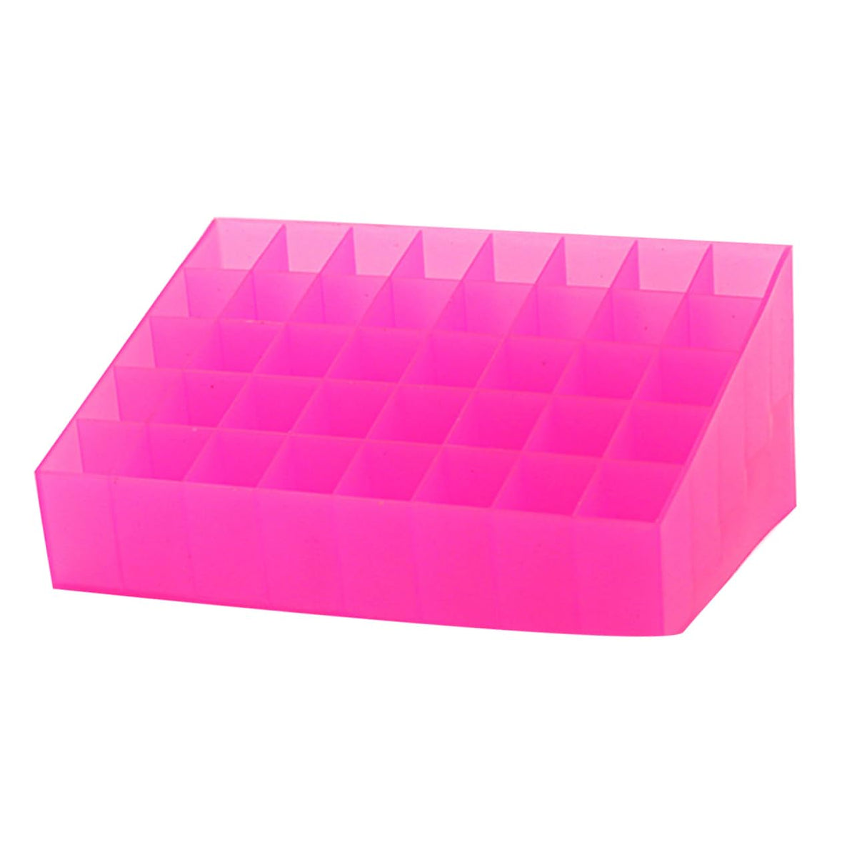 Lip Gloss Holder 40 Box Acrylic Storage Box Drawer Organizer for Makeup Plastic Organizer Box Lipstick Organizer Case Cosmetic Display Cases Lipstick Storage Case Shelf Pink
