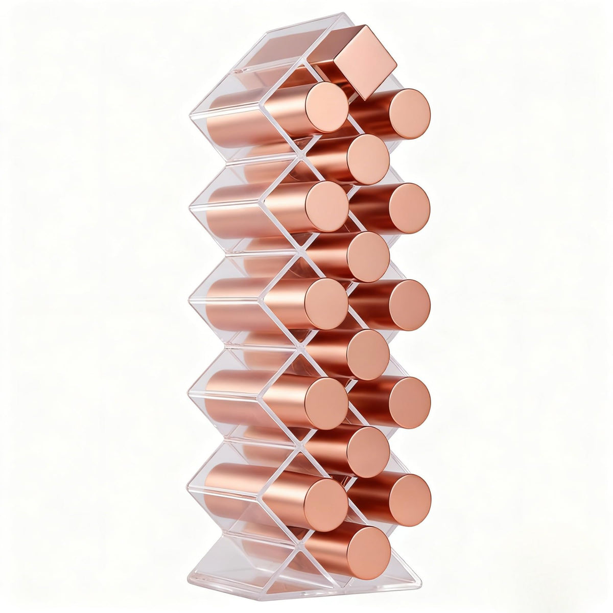 Lipstick Organizer Holder 28 Spaces Fish Shape Lip Gloss Organizer