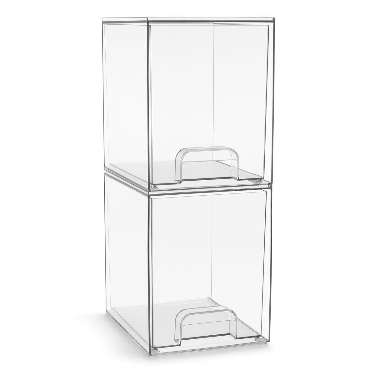 Sorbus Clear Stackable Storage Drawers (5 Pack, Complete Set)
